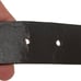 Faux Turquoise Belt buckle with Brown Tooled Leather Belt