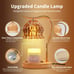 Candle Warmer Lamp with Timer, Vintage Flower Candle Lamp Warmer
