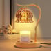 Candle Warmer Lamp with Timer, Vintage Flower Candle Lamp Warmer