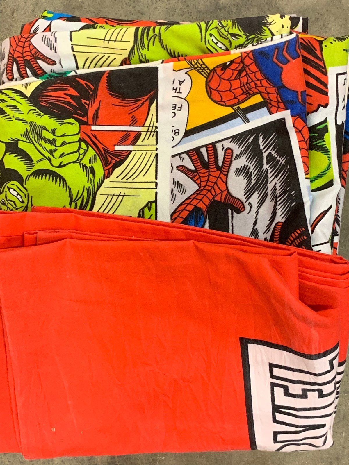 Marvel Sheet And Pillow Case