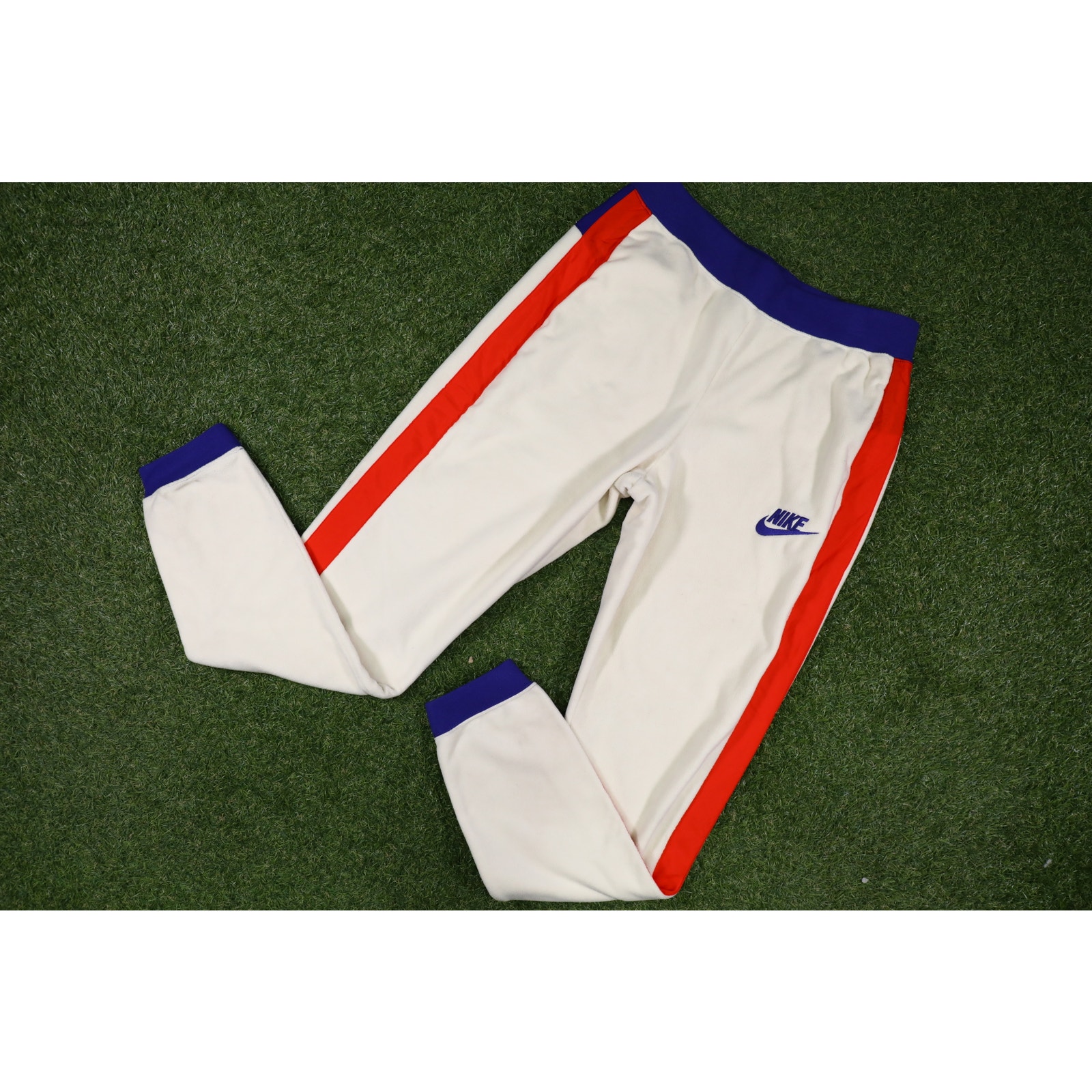 Womens Nike Polar Fleece Sweatpants Cream Size M