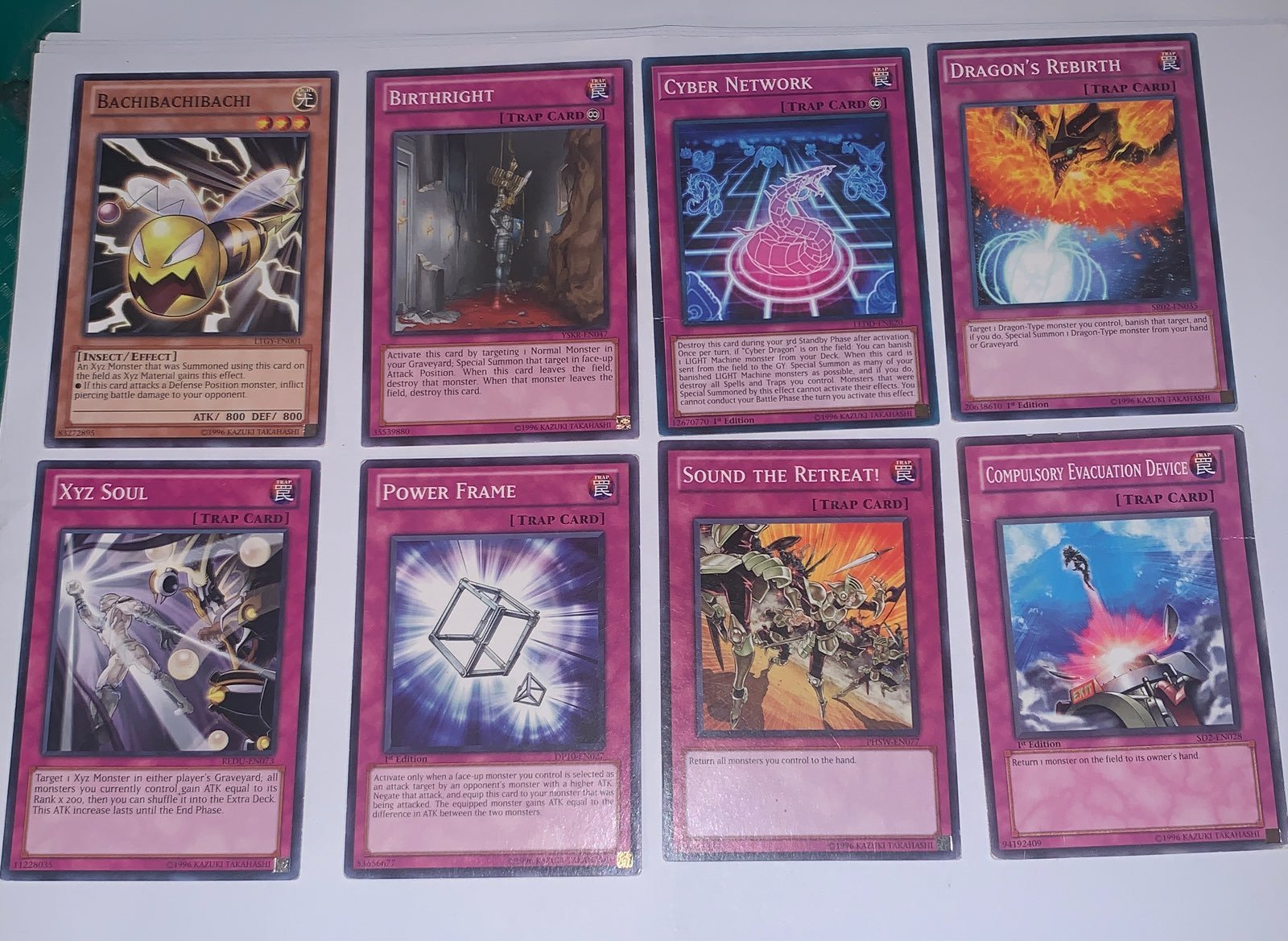 Yu-Gi-Oh! Cards 5 each