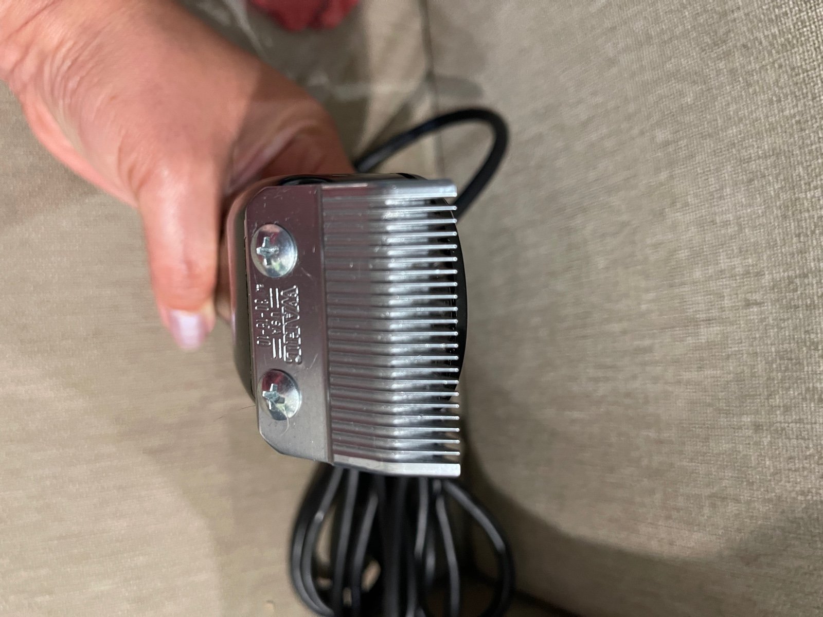 Pet groomer clipper set