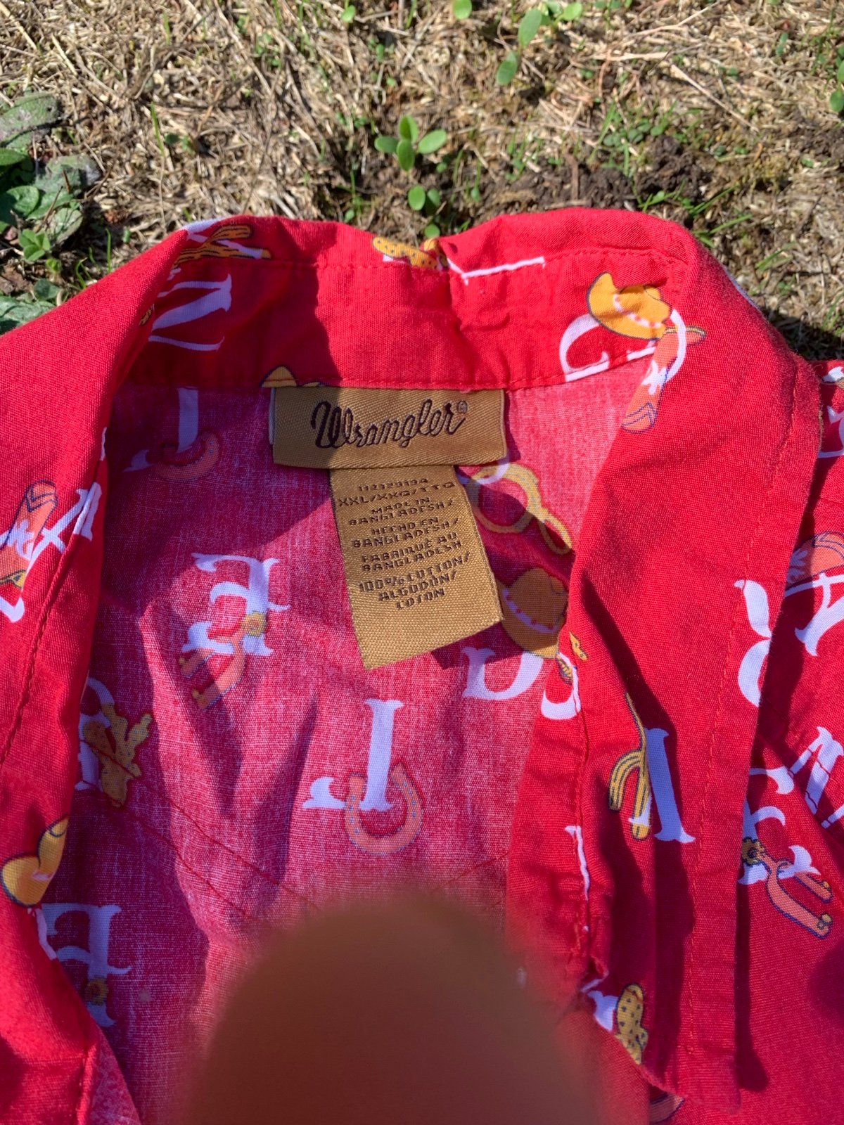 Girls wrangler show shirts