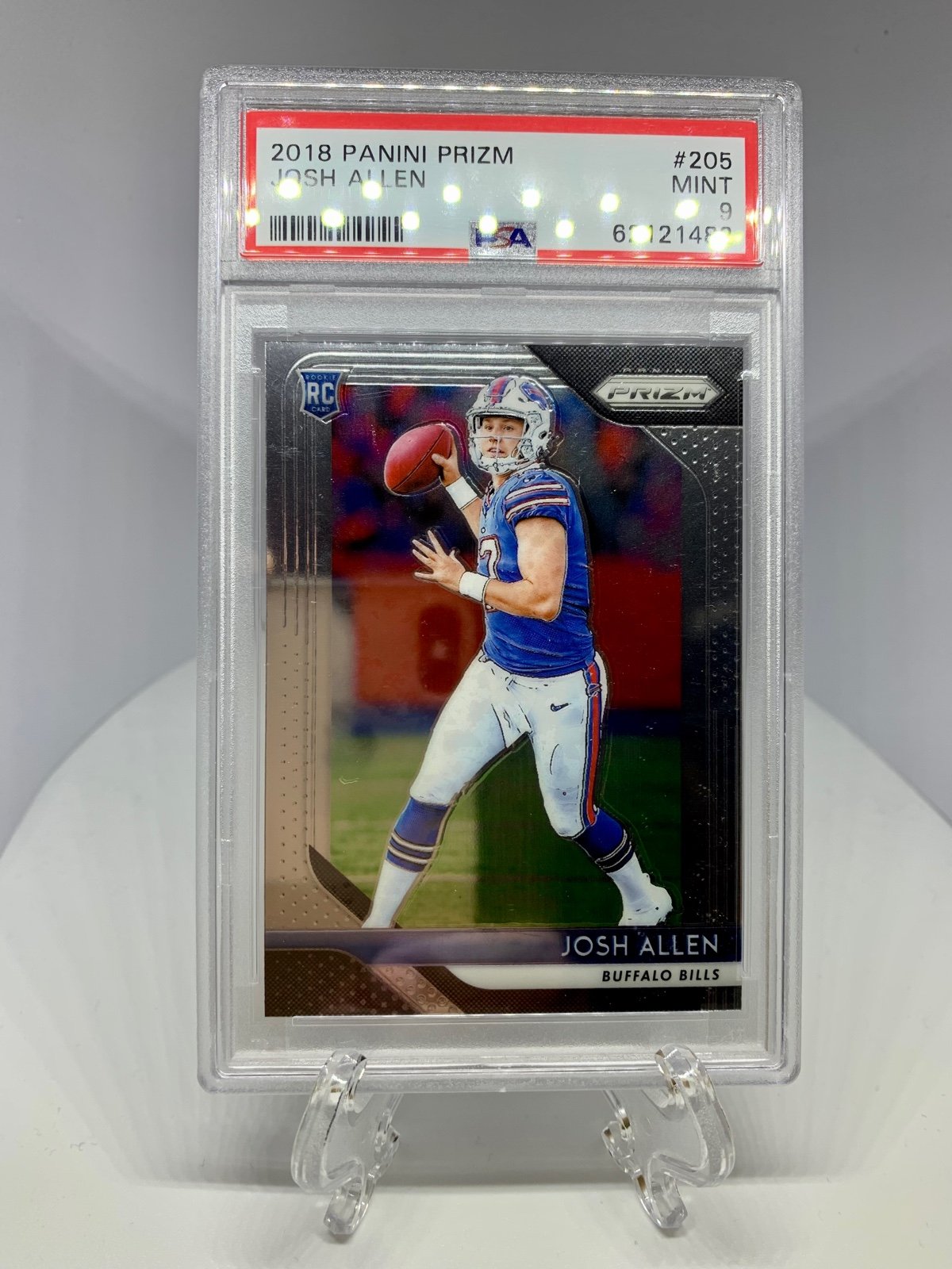 2018 Prizm Josh Allen RC PSA 9