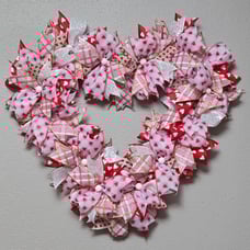 Handmade Valentine's Day Wreath