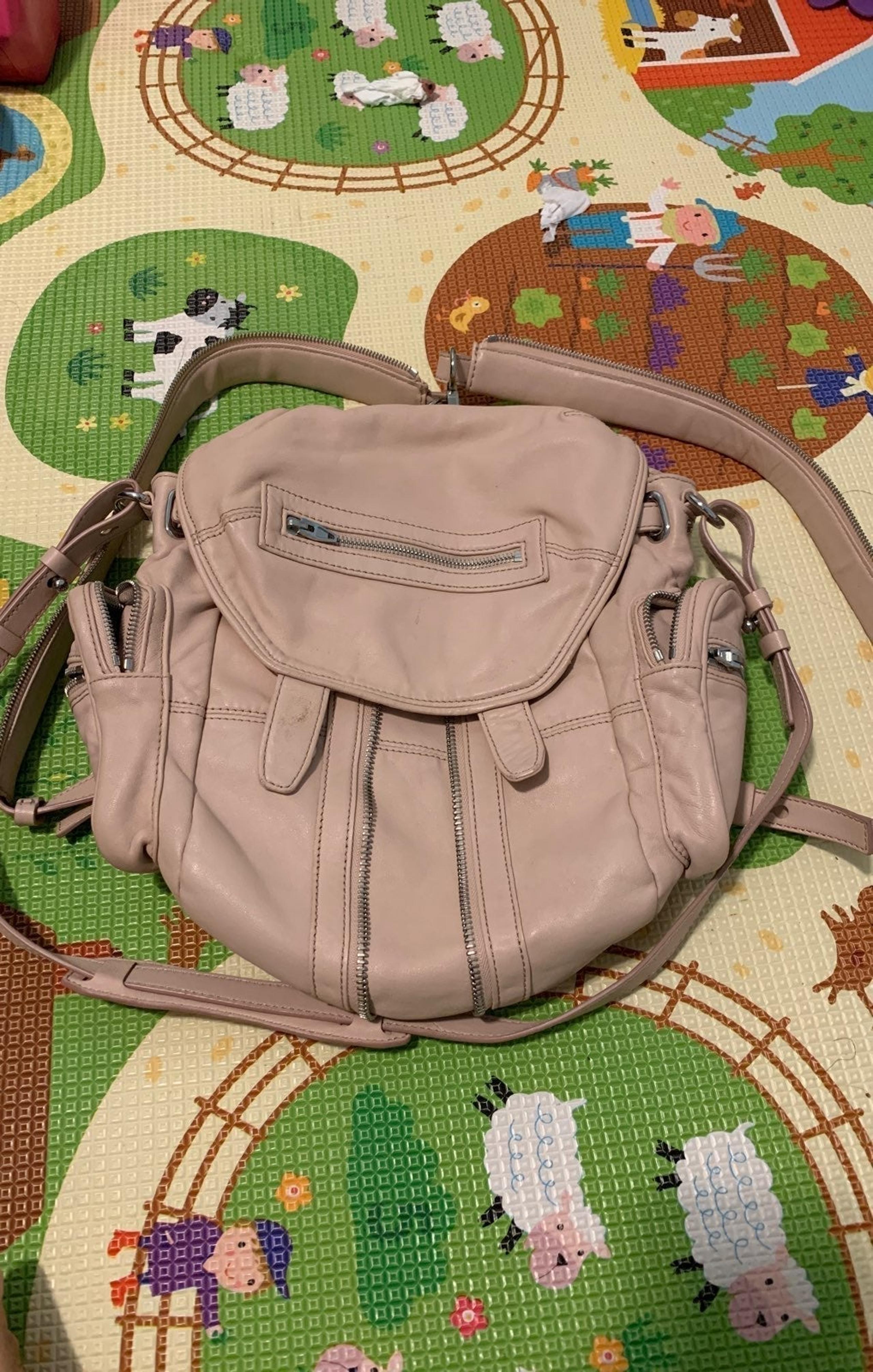 100%real Alexander Wang Pink Backpack