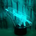 Gun lamp that can change color