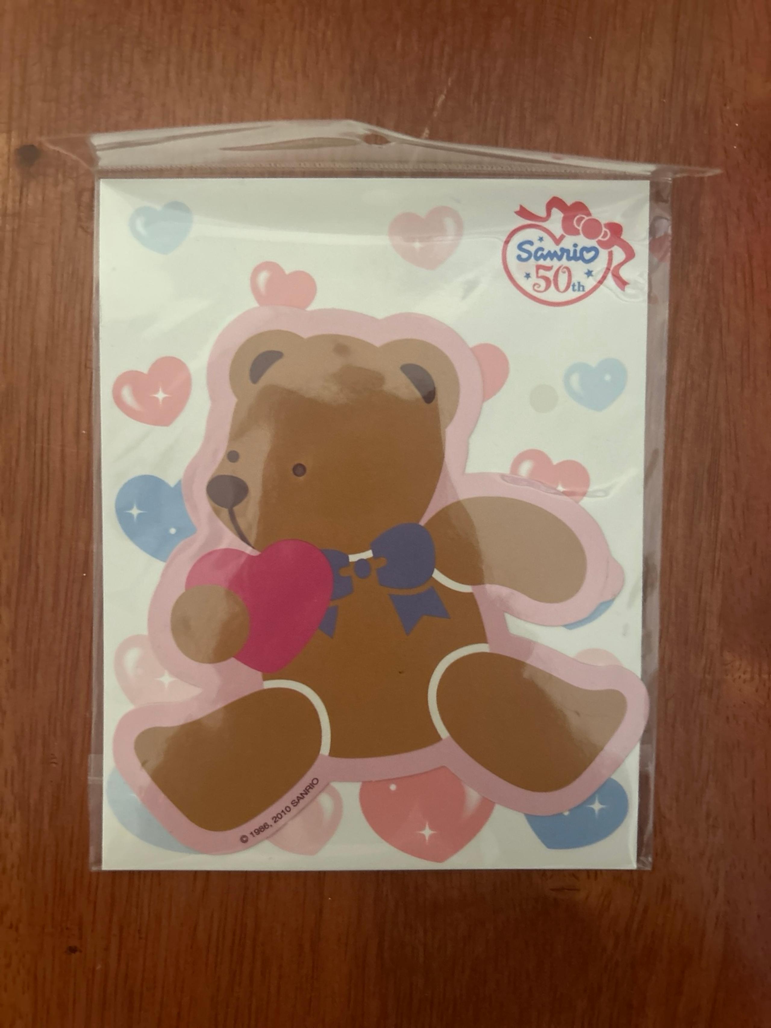 Tweedle Dee Dee Bear Sanrio Sticker