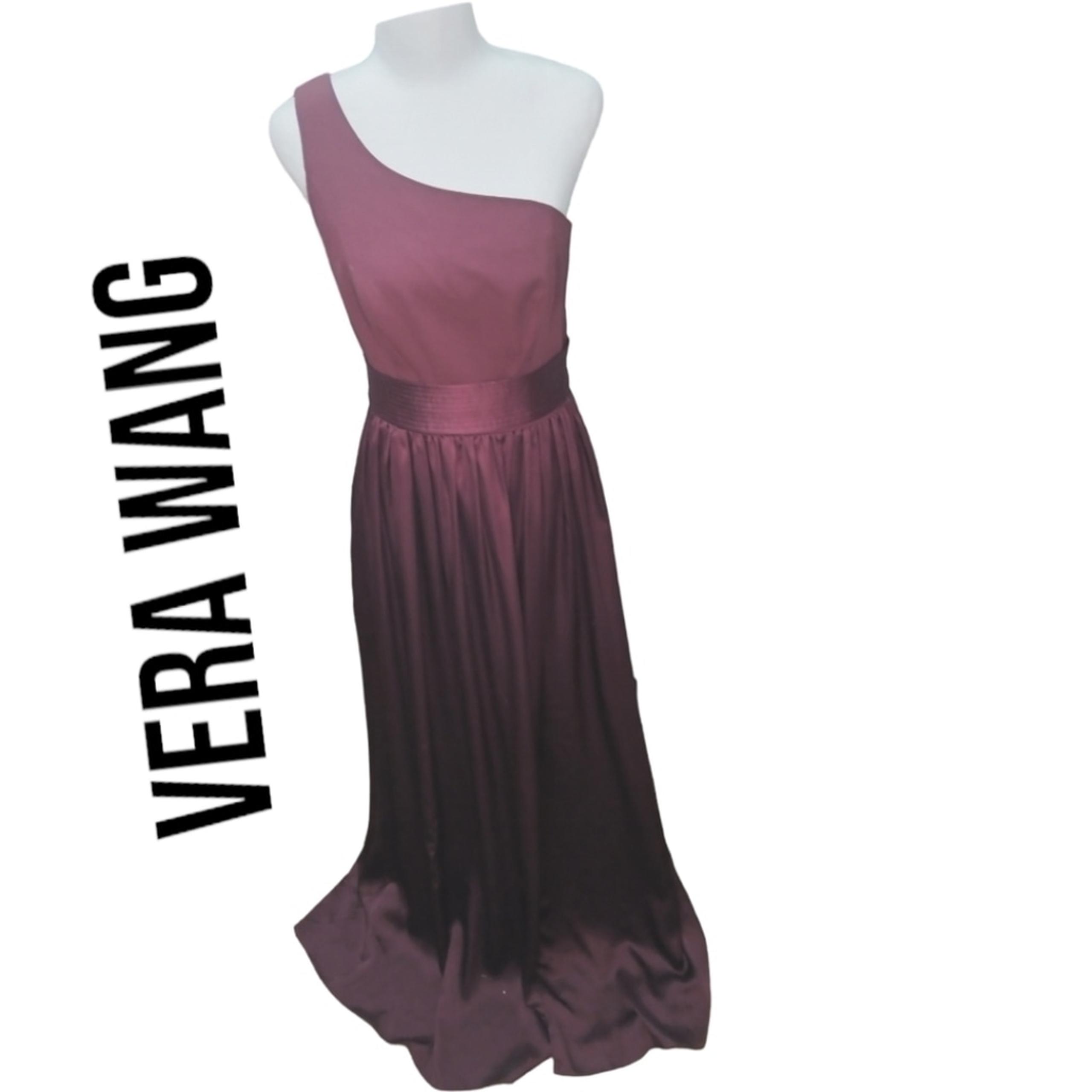 Vera Wang Beautiful Burgundy Occasion/Bridesmaid Dress size 4 NWOT