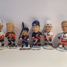 Bobblehead NY Islanders Hockey Set Of 6 Players Hockey