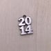 Retired James Avery “2014” Year Stacked