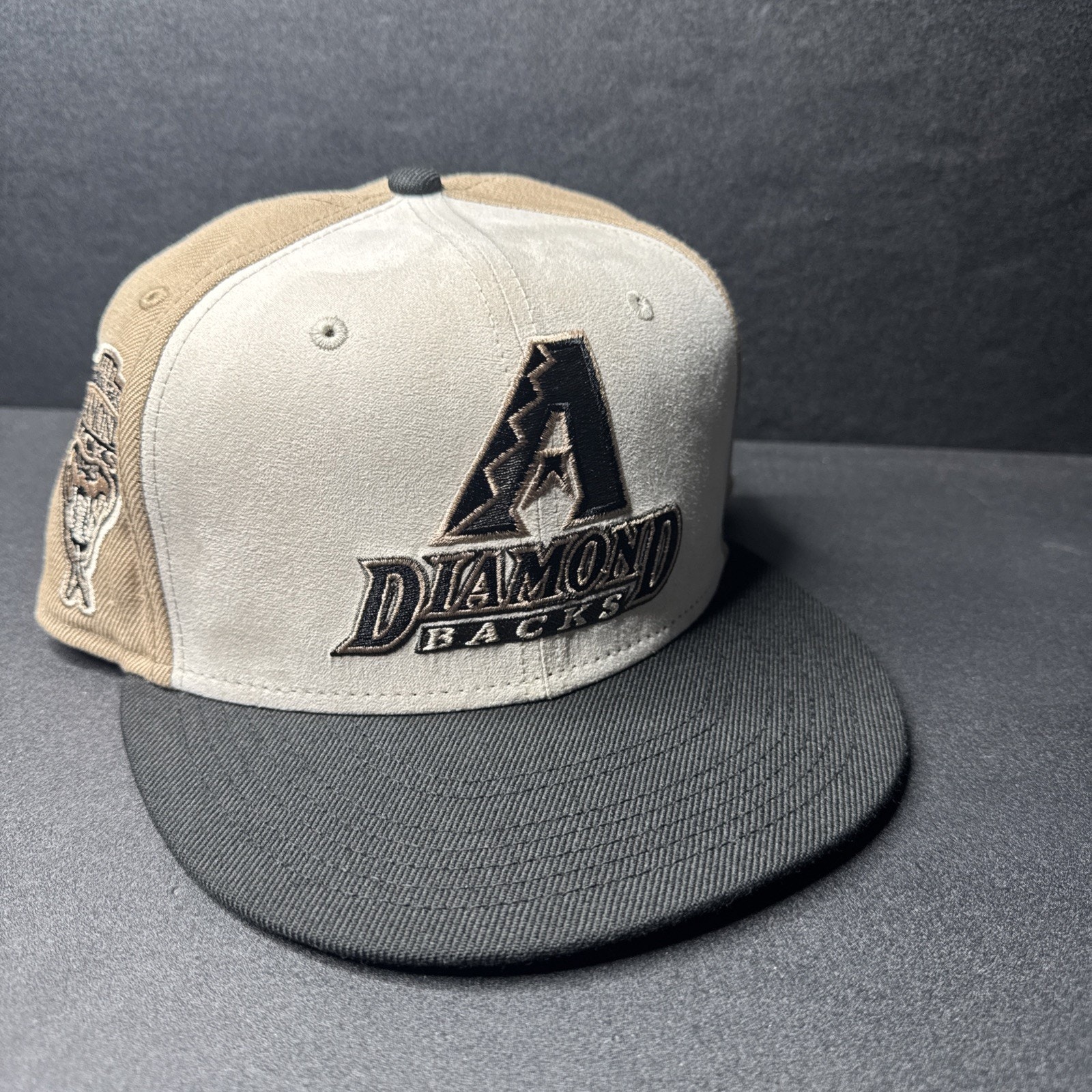 New Era Arizona Diamondbacks 1998 Inaugural Patch Suede 59FIFTY Fitted Hat Club