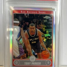 Tony Parker Refractor PSA 9
