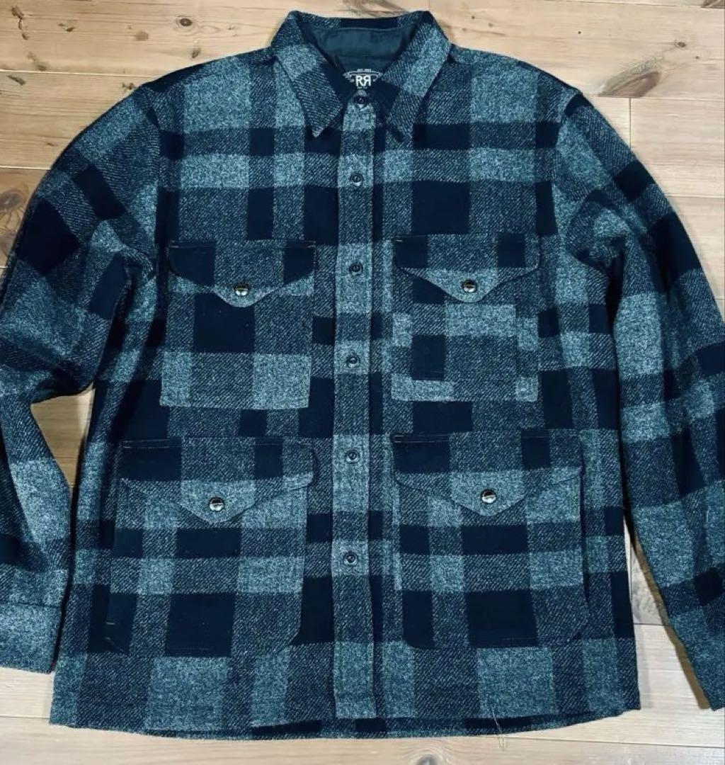 [Brand New] RRL Double RL Ralph Lauren Long Sleeve Check Shirt Jacket