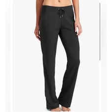Athleta Midtown Trouser/Pants, BLACK SIZE 14 #721765 Athletic Perfromance