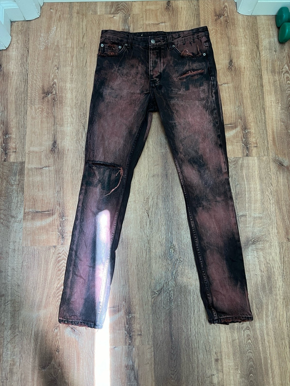 Ksubi Chitch Red Washed Jeans, 31