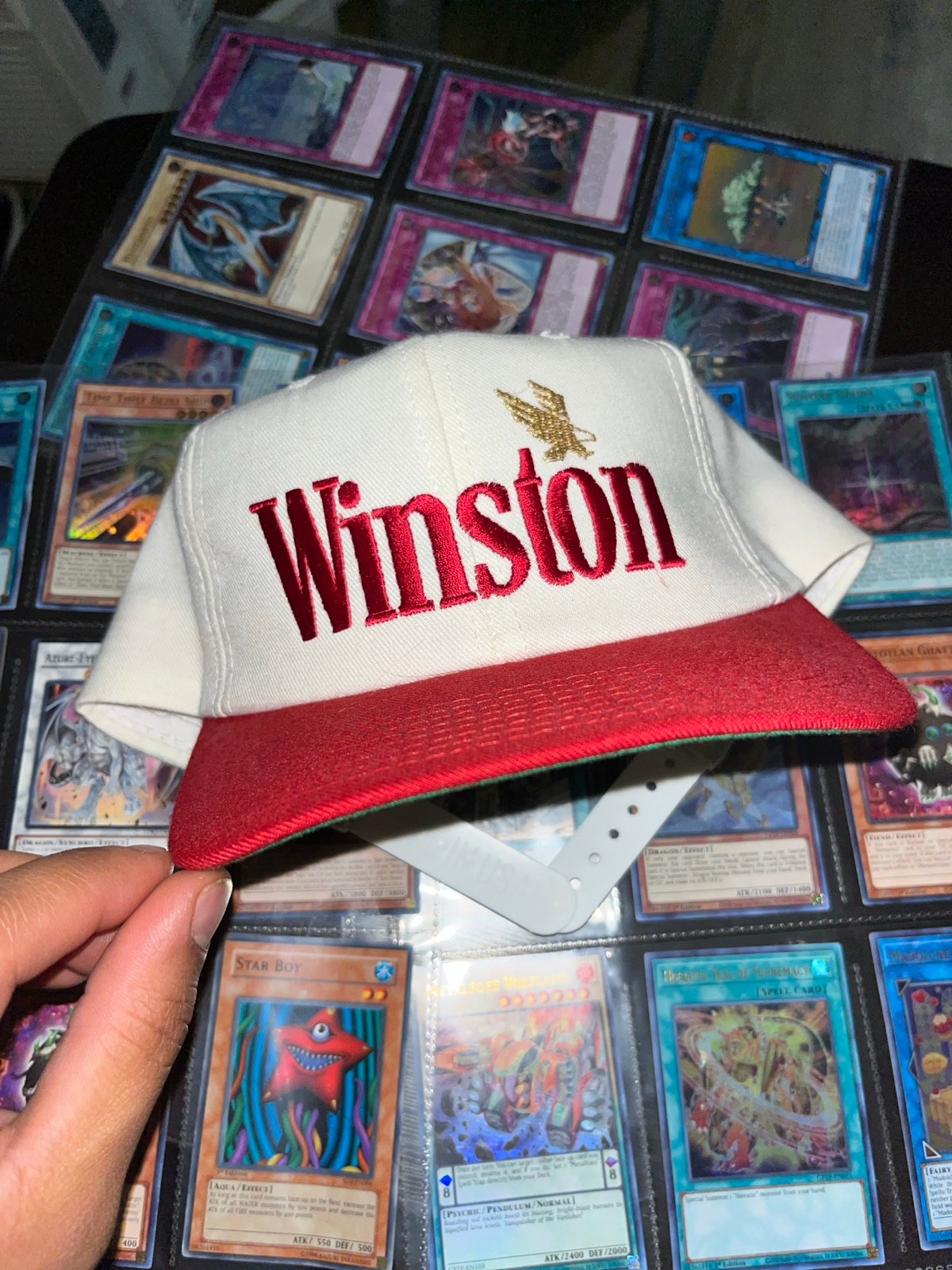 Vintage NASCAR Winston Racing 90’s Snapback
