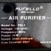 New Purelo Air Cleaner Purifier & Ionize