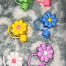40oz Quencher Cup Flower Straw Topper