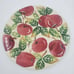 2 La Ceramica VBC Nove Italy Dinner Plates 7401/27 Apples 11.75 MINT RARE