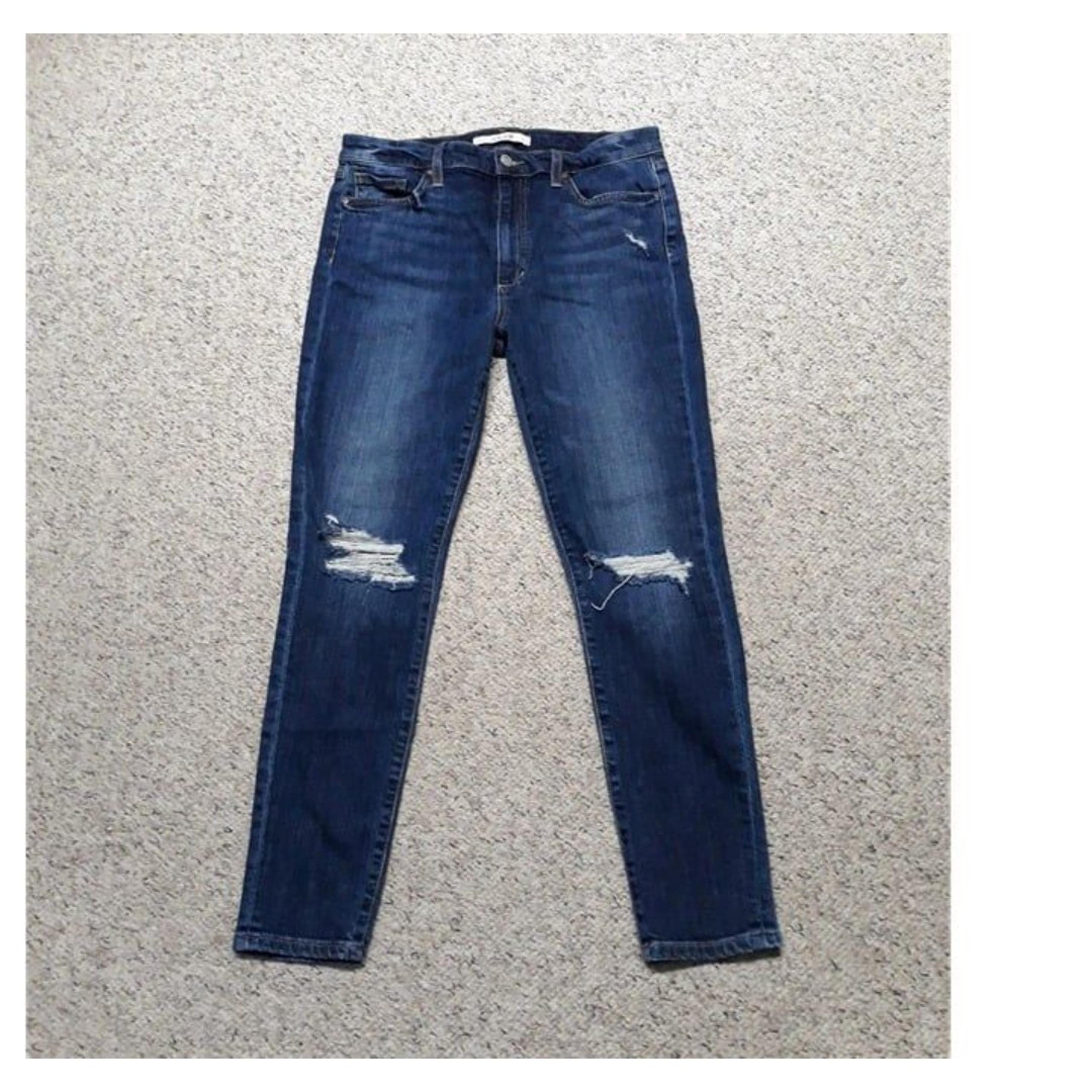 Joe's Jeans Women's High Rise Skinny Ankle Ripped Distressed Size 30