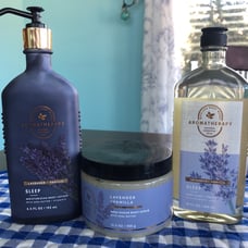 Bath and body works aromatherapy lavender+vanilla sleep bundle