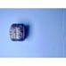 Vintage Floral Needlepoint Petit Pointe Cloisonne Enamel Snuff Pill Box - Vintag