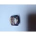 Vintage Floral Needlepoint Petit Pointe Cloisonne Enamel Snuff Pill Box - Vintag