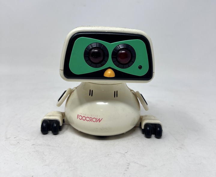 Vintage Tomy Foocrow Home Robopet Robot - Working