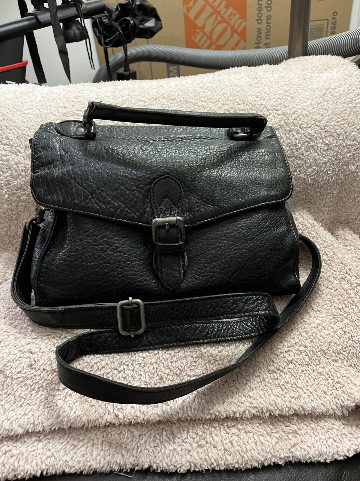 R.P.S leather bag
