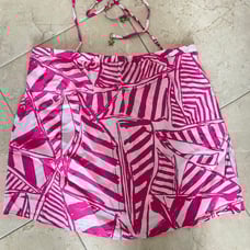 Lilly Pulitzer silk halter blouse