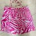Lilly Pulitzer silk halter blouse
