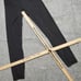 Lululemon Leggings Womens 4 Align II 25 Diverge Emboss Black Yoga Run Workout