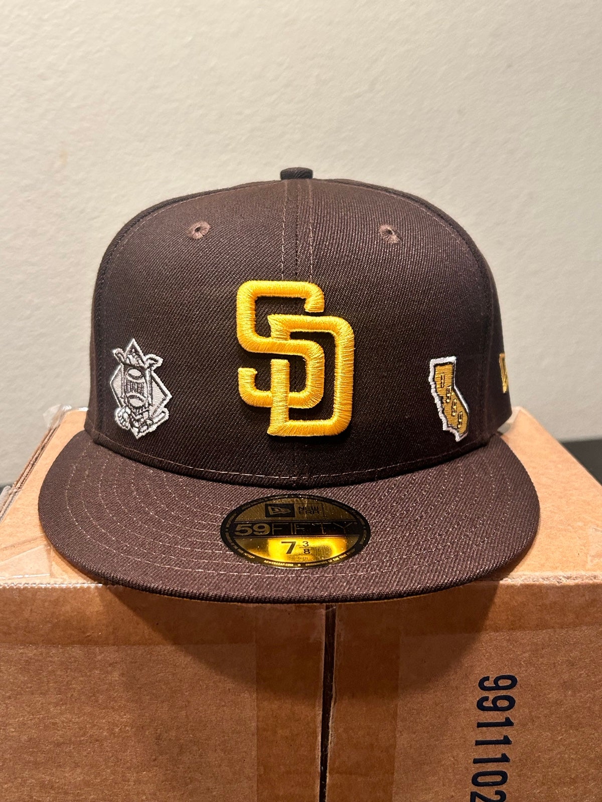 San Diego Padres Fitted hat 7 3/8