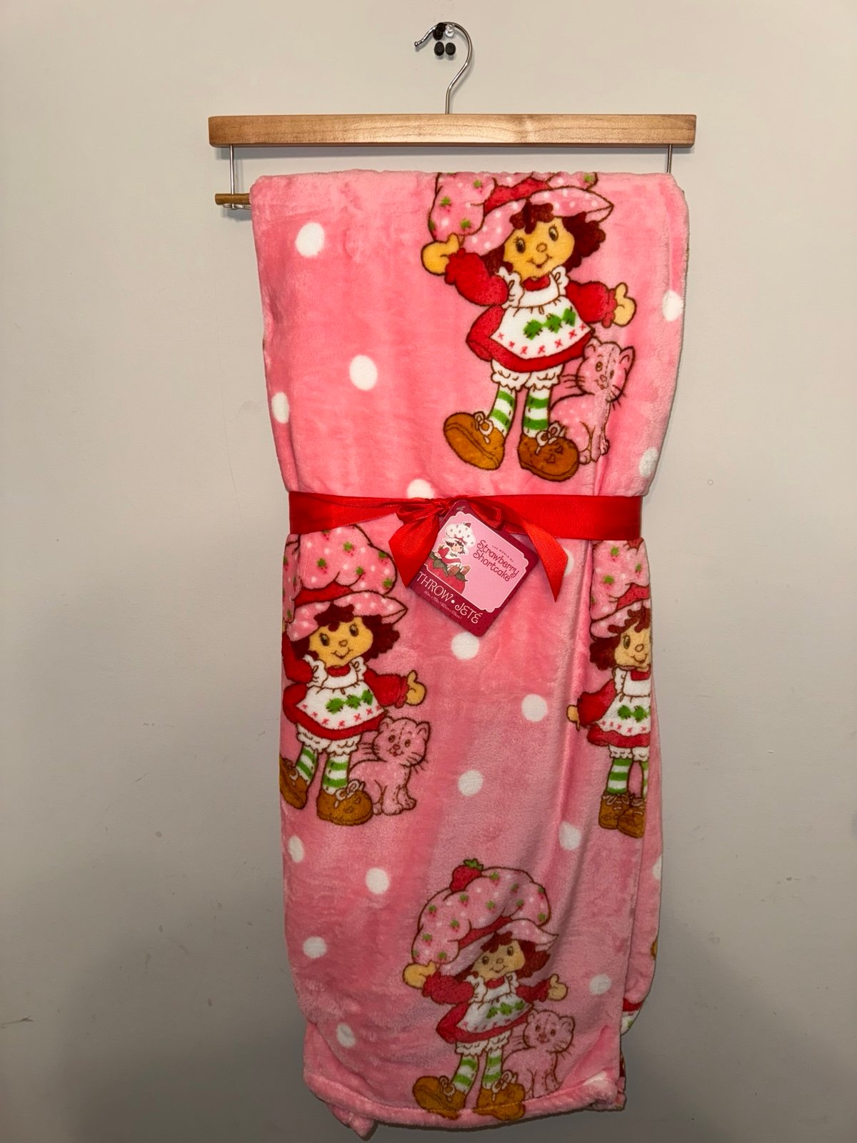 Strawberry Shortcake Throw Blanket Classic The World of 60”x70” NWT new