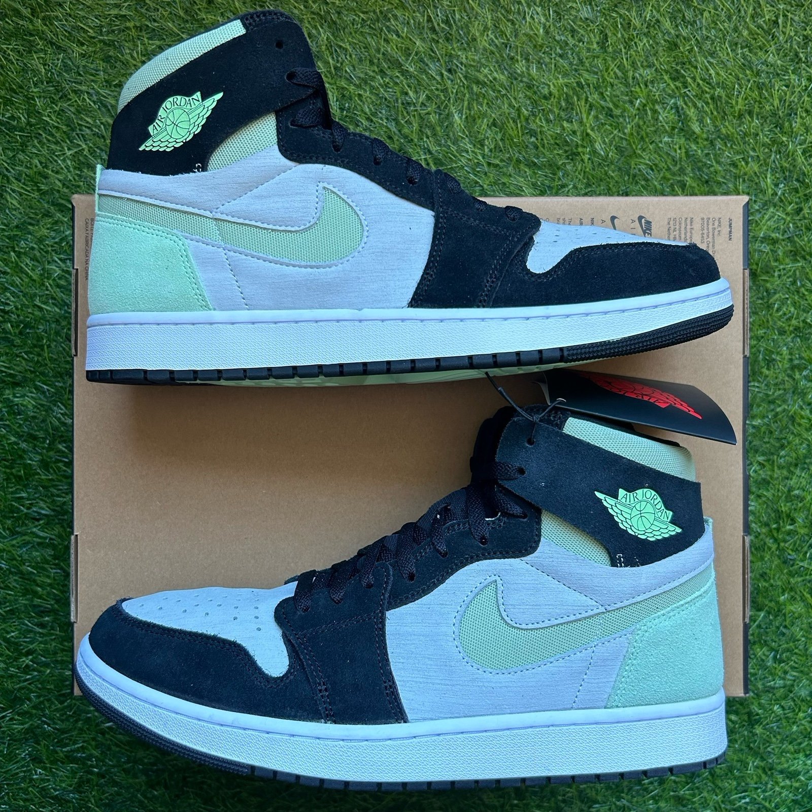NEW Jordan 1 High Zoom Air CMFT 2 Honeydew Men’s Size 11.5