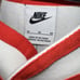 Nike Americana Top Flames Button Shirt White Orange MSRP 85 Size Medium M Fire