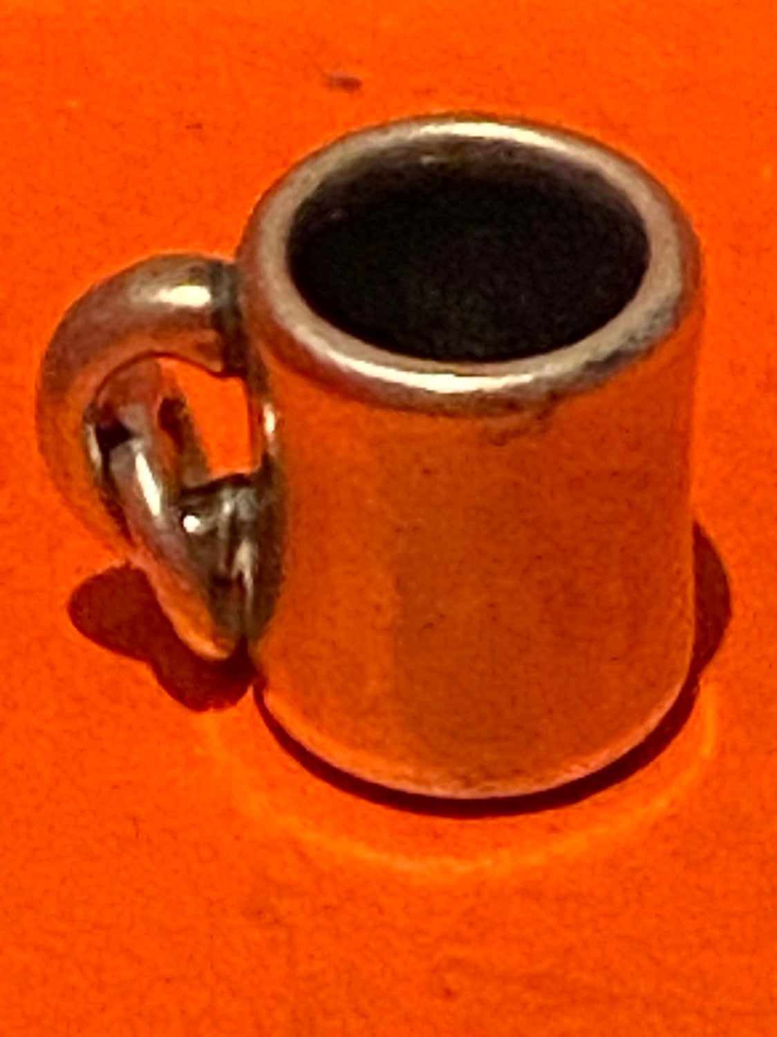 James Avery Retired HTF Silver Mug charm