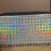 Panettone Silver Double sided Studded Zip Leather Wallet