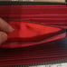 Panettone Silver Double sided Studded Zip Leather Wallet