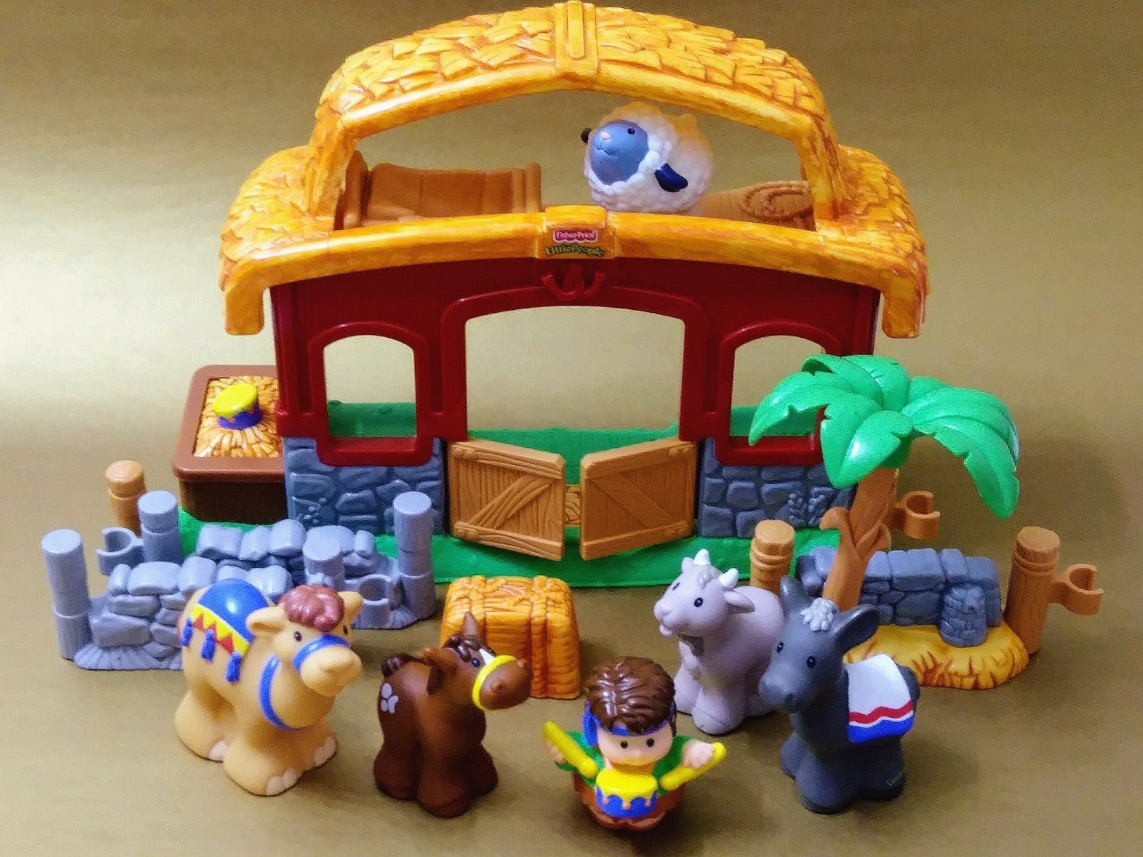 Fisher Price Little People CHRISTMAS NATIVITY LIL' DRUMMER BOY PLAYSET
