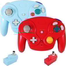 2 Pack of Wireless Nintendo GameCube Controllers