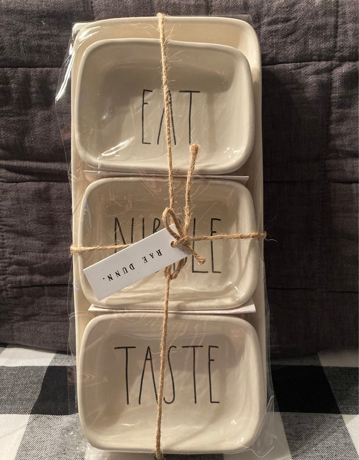 Rae Dunn Serving Dish Set