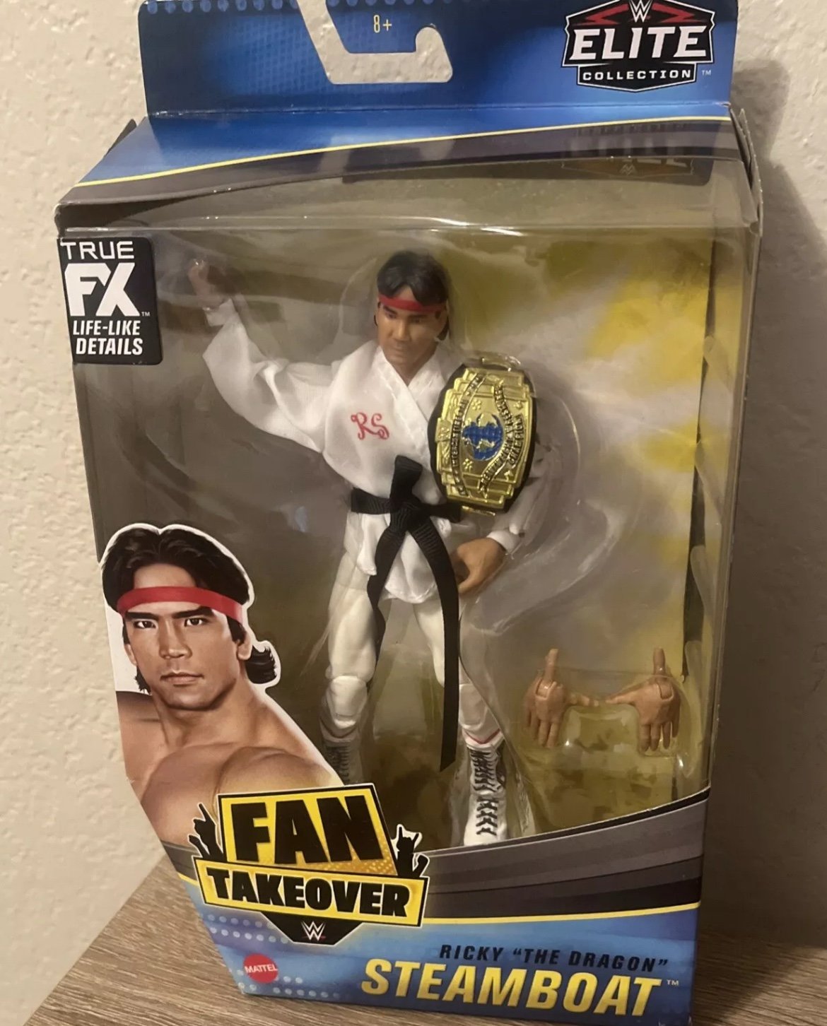 WWE Mattel Elite Fan Takeover Ricky The Dragon Steamboat NEW