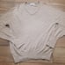 Vintage Christian Dior Sweater Pullover Medium Men tan brown 100% Orlon Acrylic