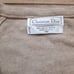 Vintage Christian Dior Sweater Pullover Medium Men tan brown 100% Orlon Acrylic