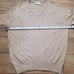 Vintage Christian Dior Sweater Pullover Medium Men tan brown 100% Orlon Acrylic