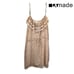 LAMade Spaghetti Strap Ruffle Tie Waist Floral Summer Mini Dress