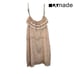 LAMade Spaghetti Strap Ruffle Tie Waist Floral Summer Mini Dress